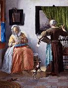 Woman Reading a Letter Gabriel Metsu